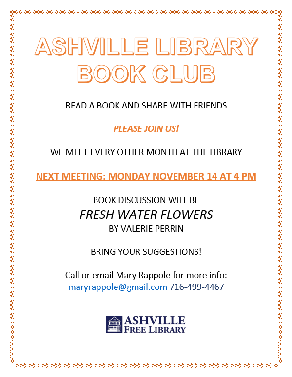 Ashville Library Book Club