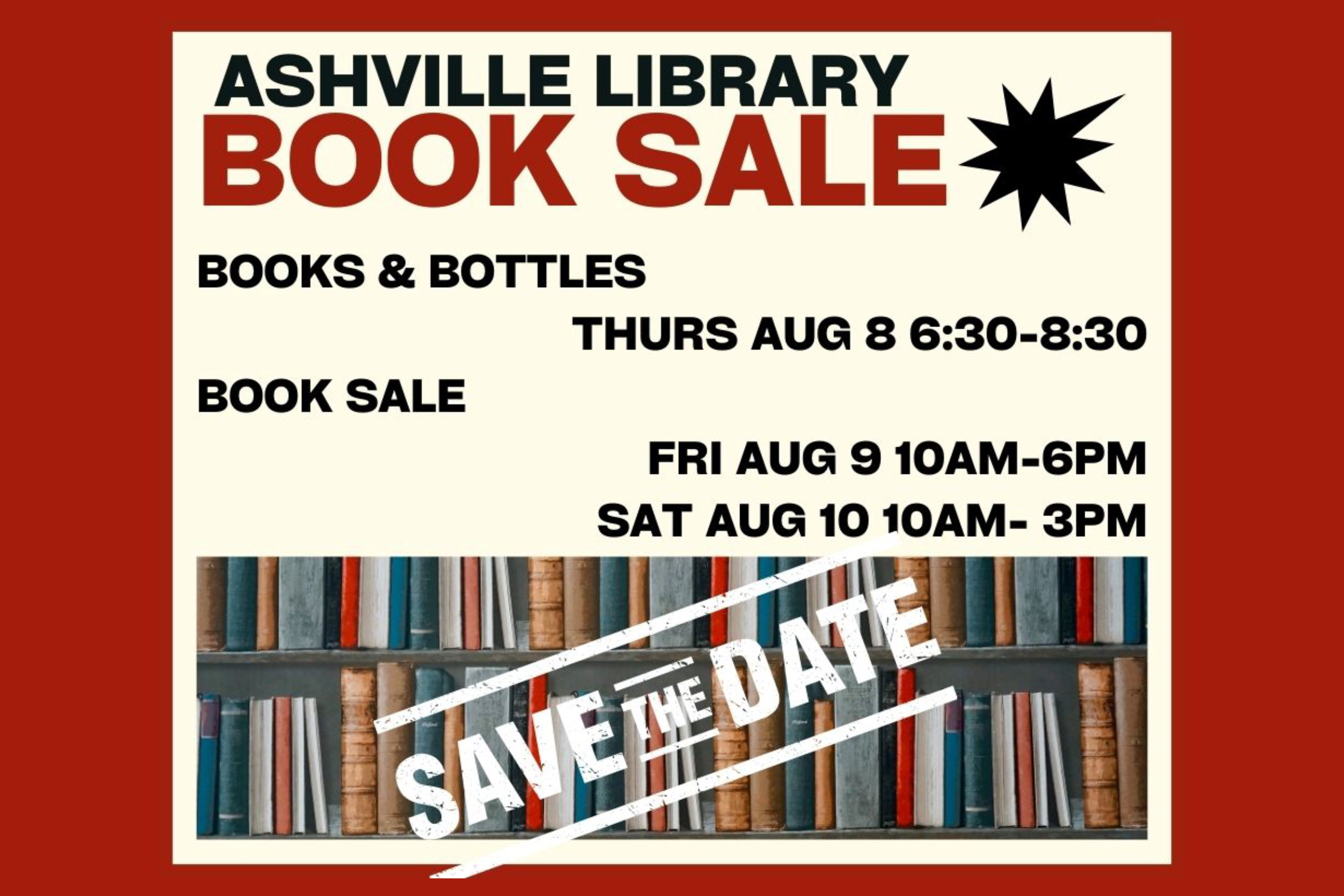 Summer Book Sale & Bottles