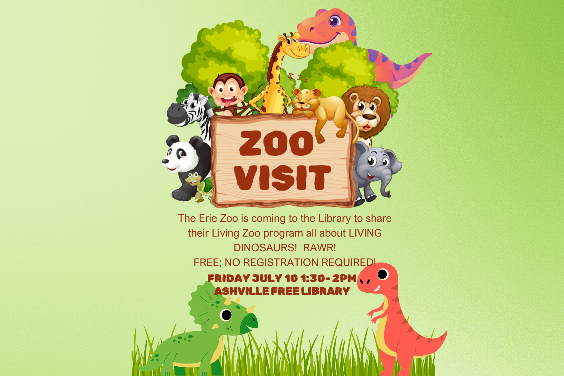 Erie Zoo to Visit!