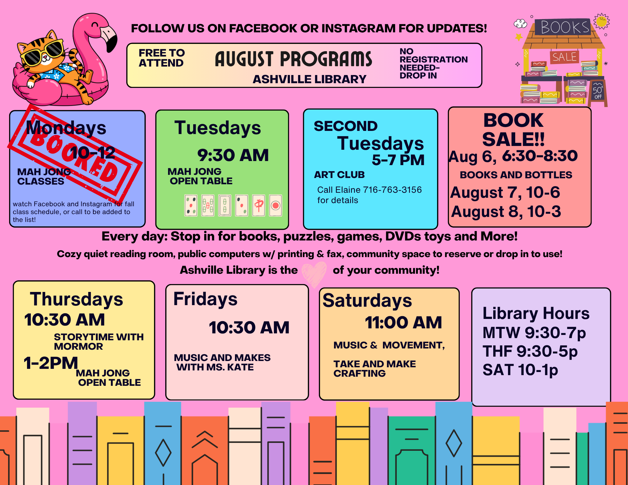 AUGUST PROGRAMS