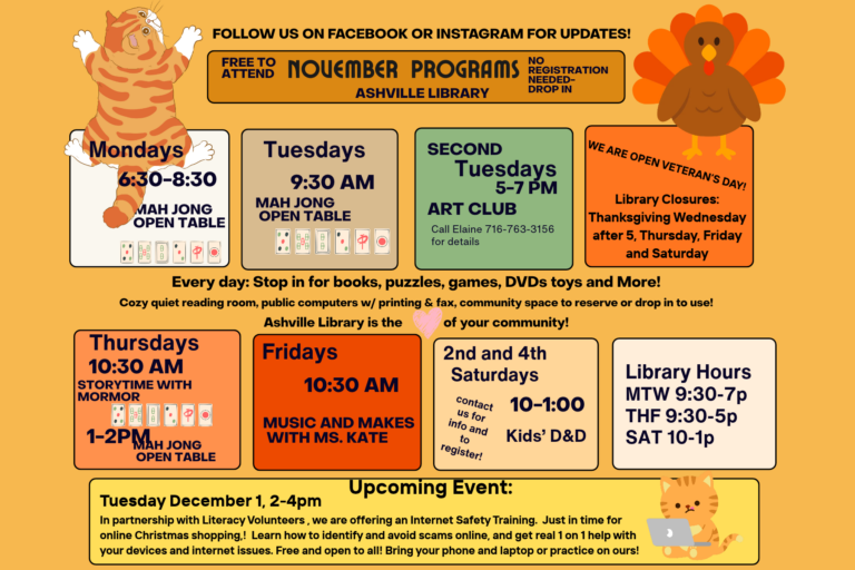 November Programs