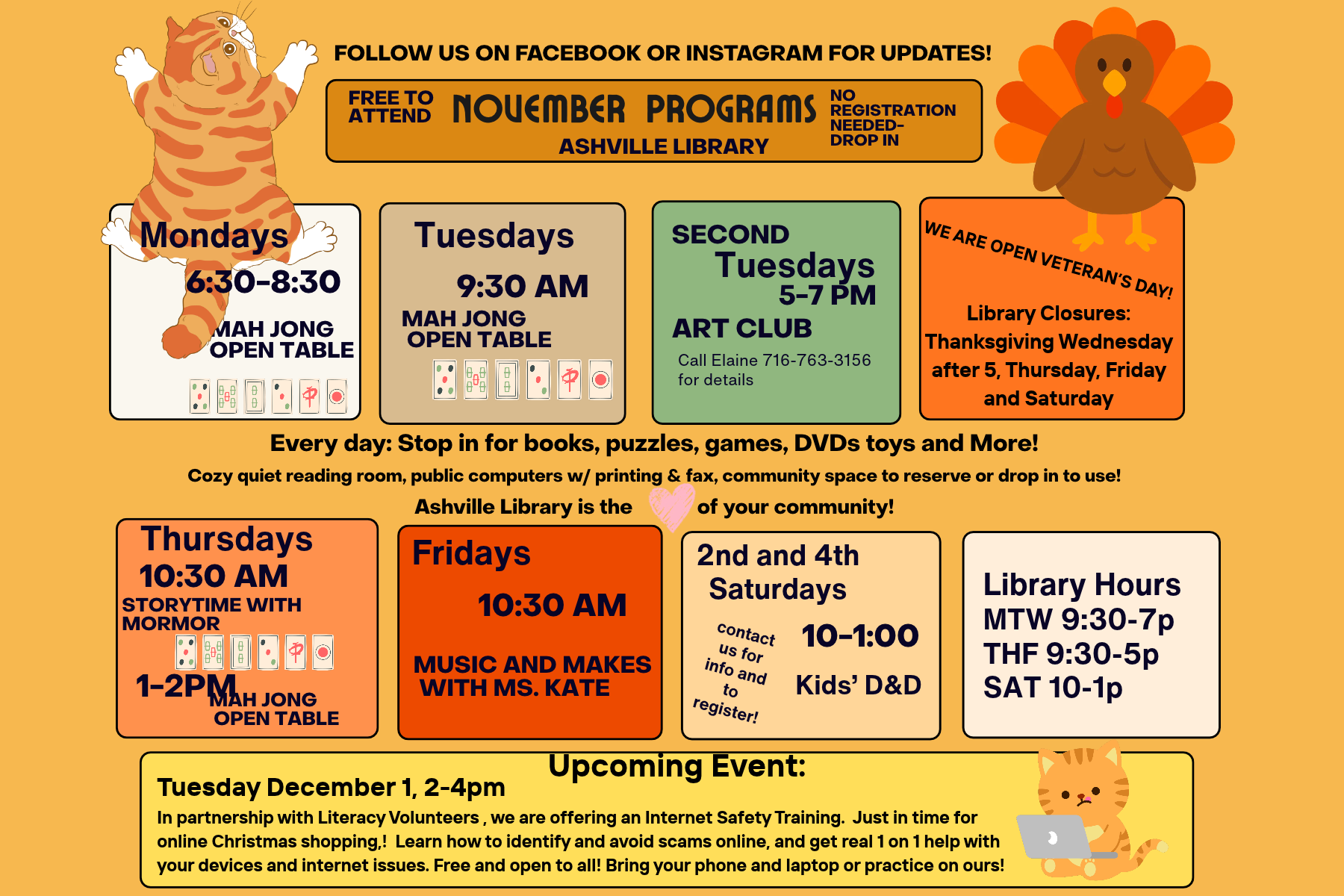 November Programs